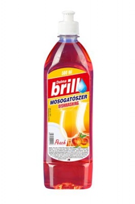 Mosogatószer, 500 ml, "Brill", barack